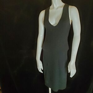 Zara Black V Neck Dress (S)